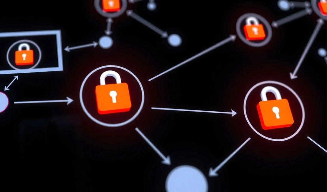 Diagramma di flusso di dati anonimi su un server